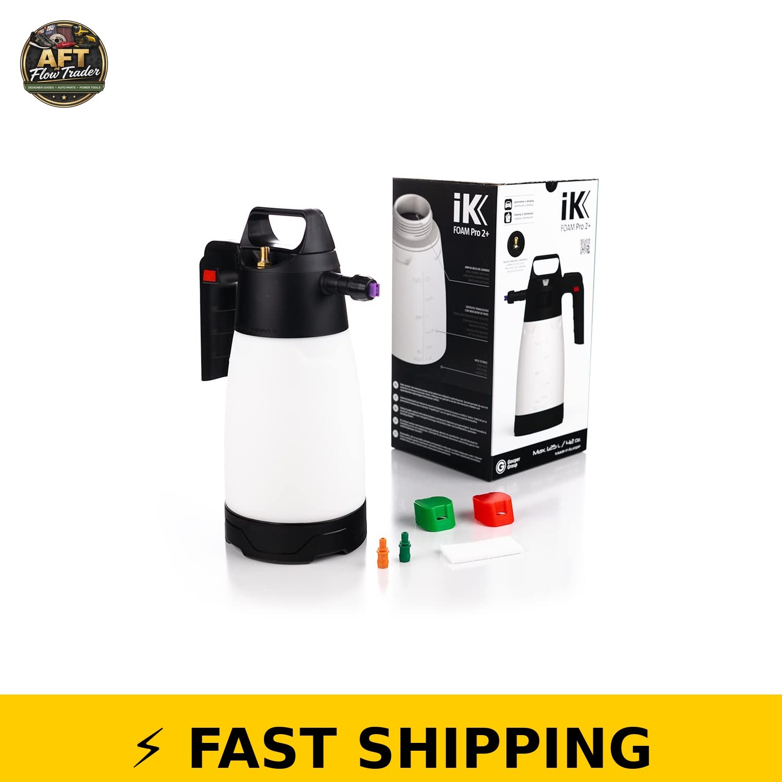 IK Foam Pro 2+ Pump Spray Foamer 50oz – High-Pressure Nozzle