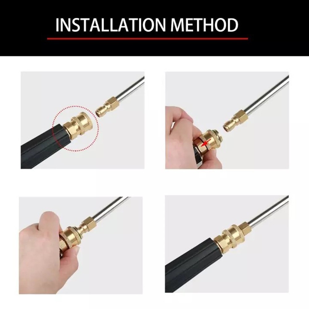 30?? 90?? U-Shape Pressure Car Washer Angled for Extension Spray Wand