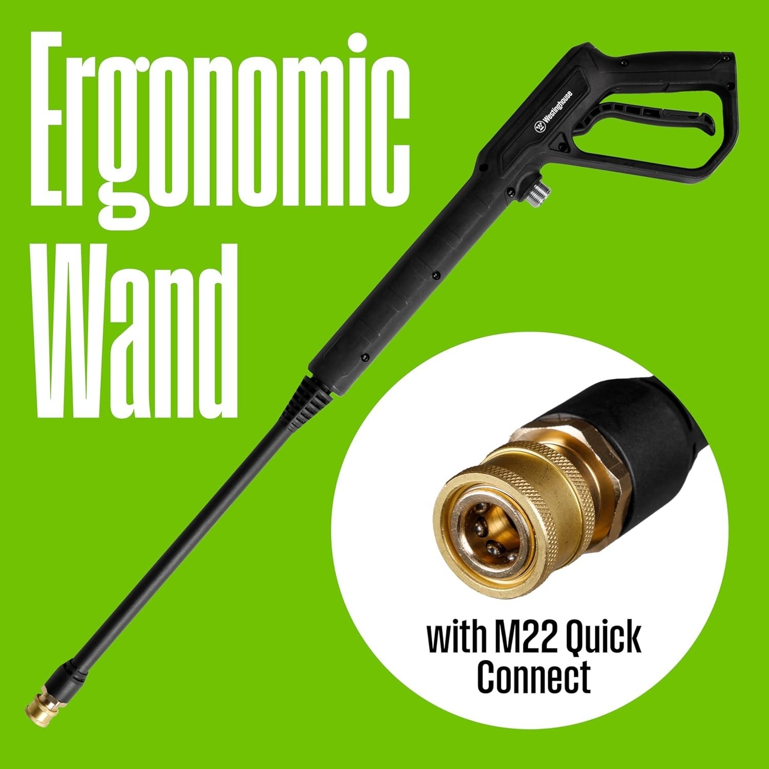 ePX3050 Electric Pressure Washer, 2100 Max PSI 1.76 Max GPM with Foam Cannon and