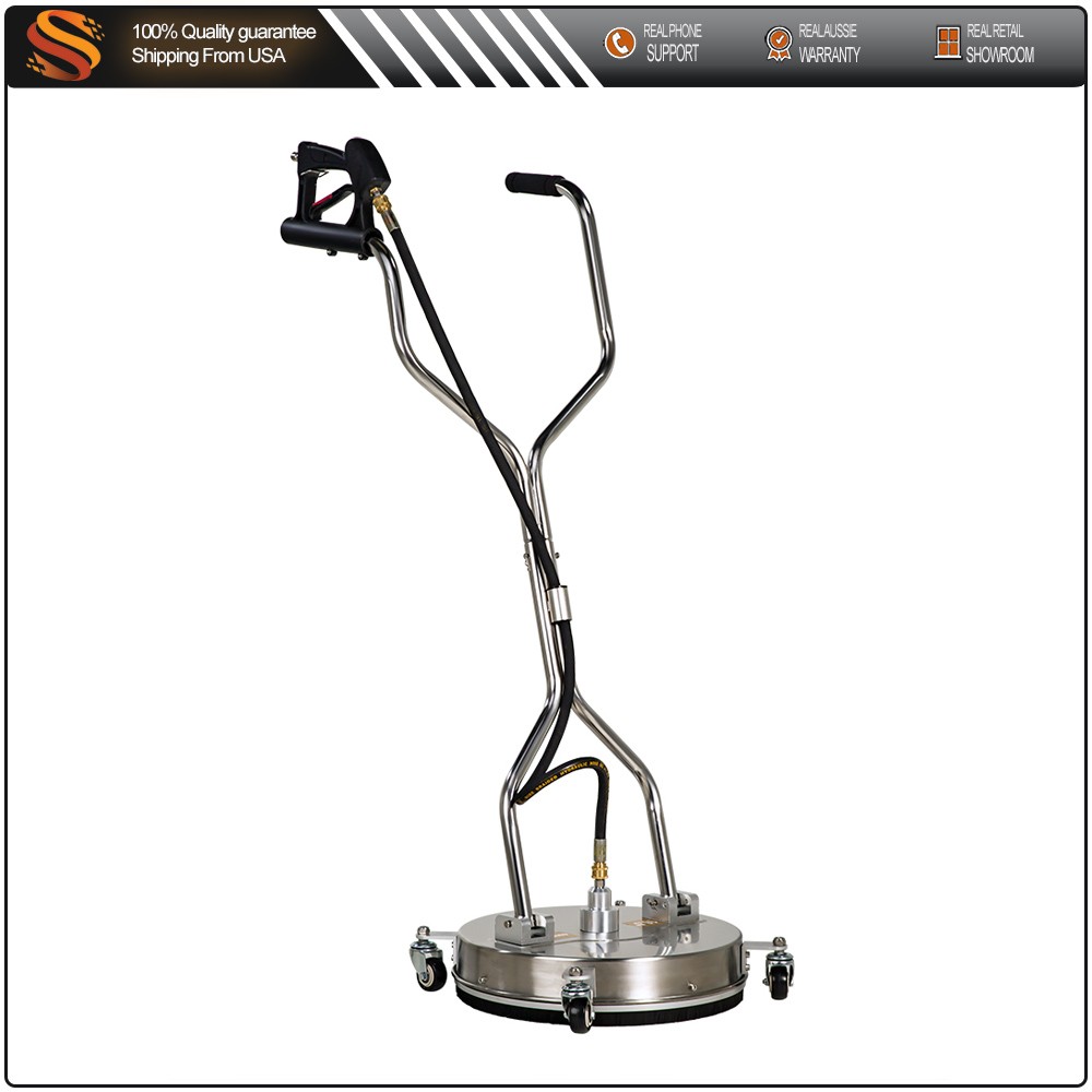 16.5″ Pressure Washer Surface Cleaner With Handles & 4 Spinner Wheels Wholesale
