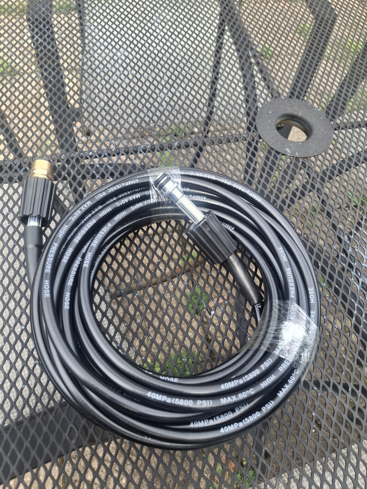 50FT High Pressure Washer Hose 5800 PSI M22-14MM Power Washer Extension Hose