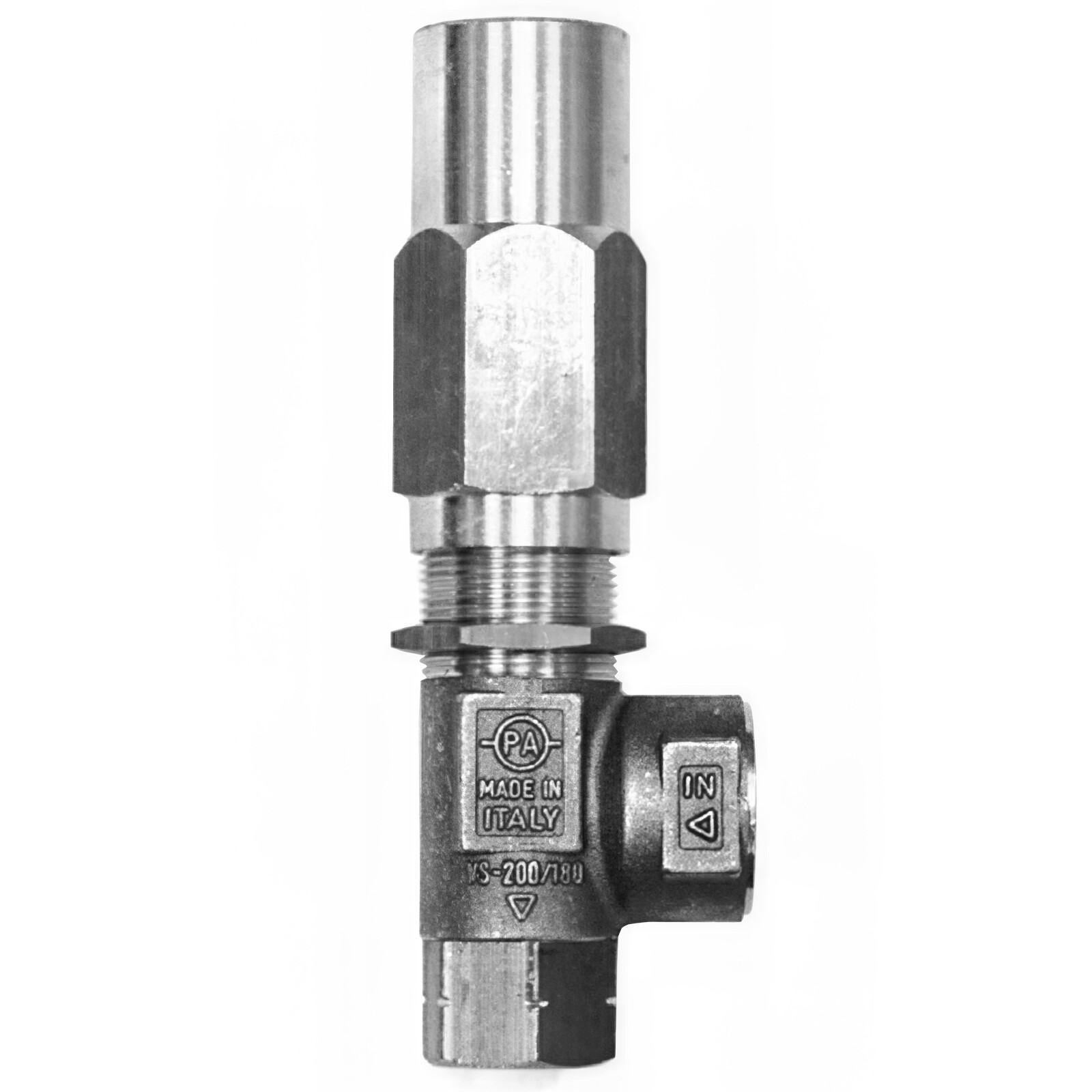 PA VS200 Pressure Relief Valve, 2600 PSI 52.5 GPM, High Volume Regulator
