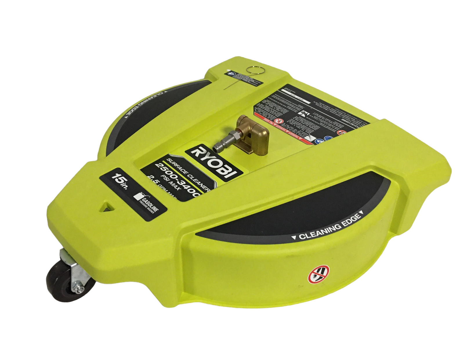 Ryobi RY31SC15 15″ Surface Cleaner (for Gas Pressure Washers)