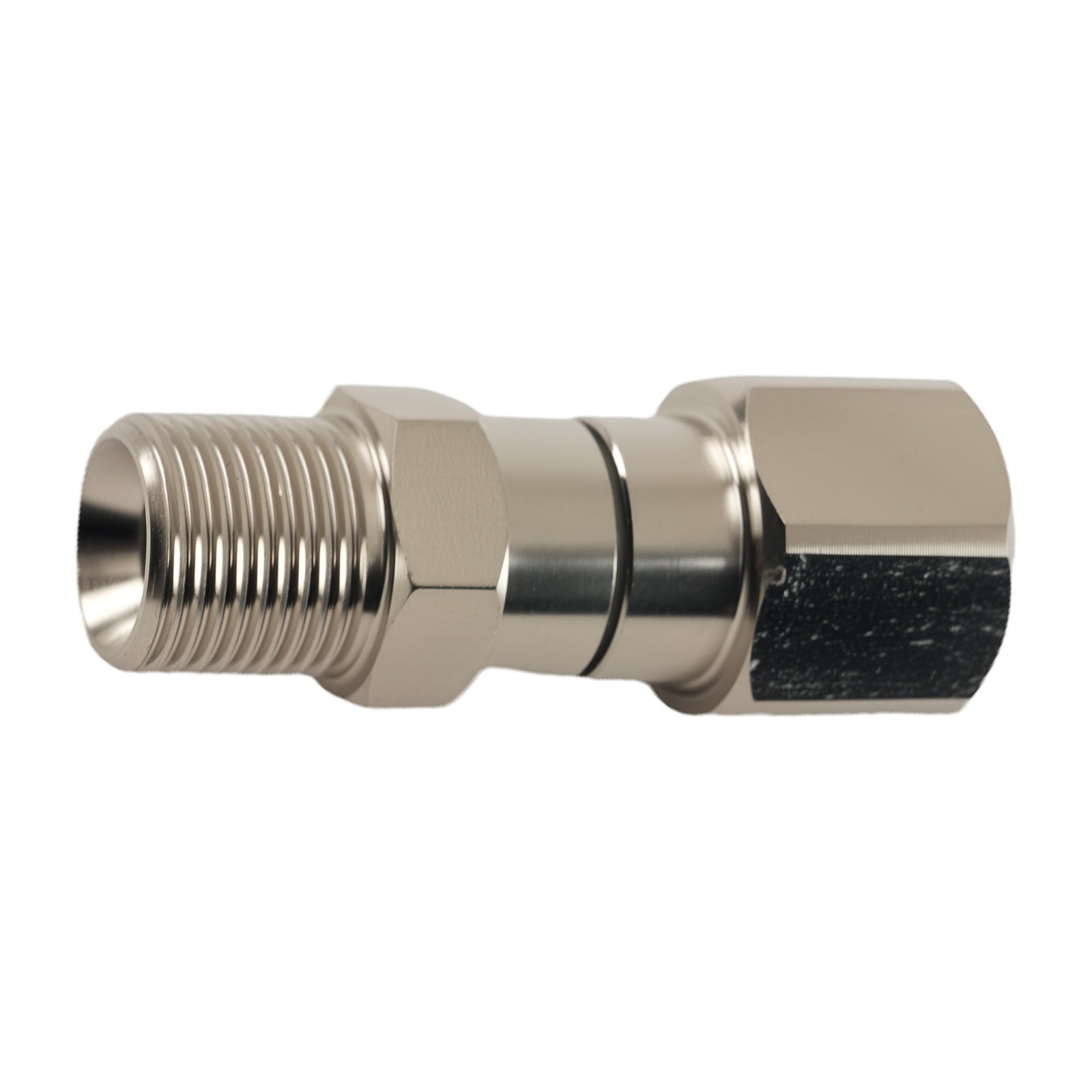 3/8″ NPT 360° Swivel Adapter for Pressure Washer Hose Gun Stainless Steel