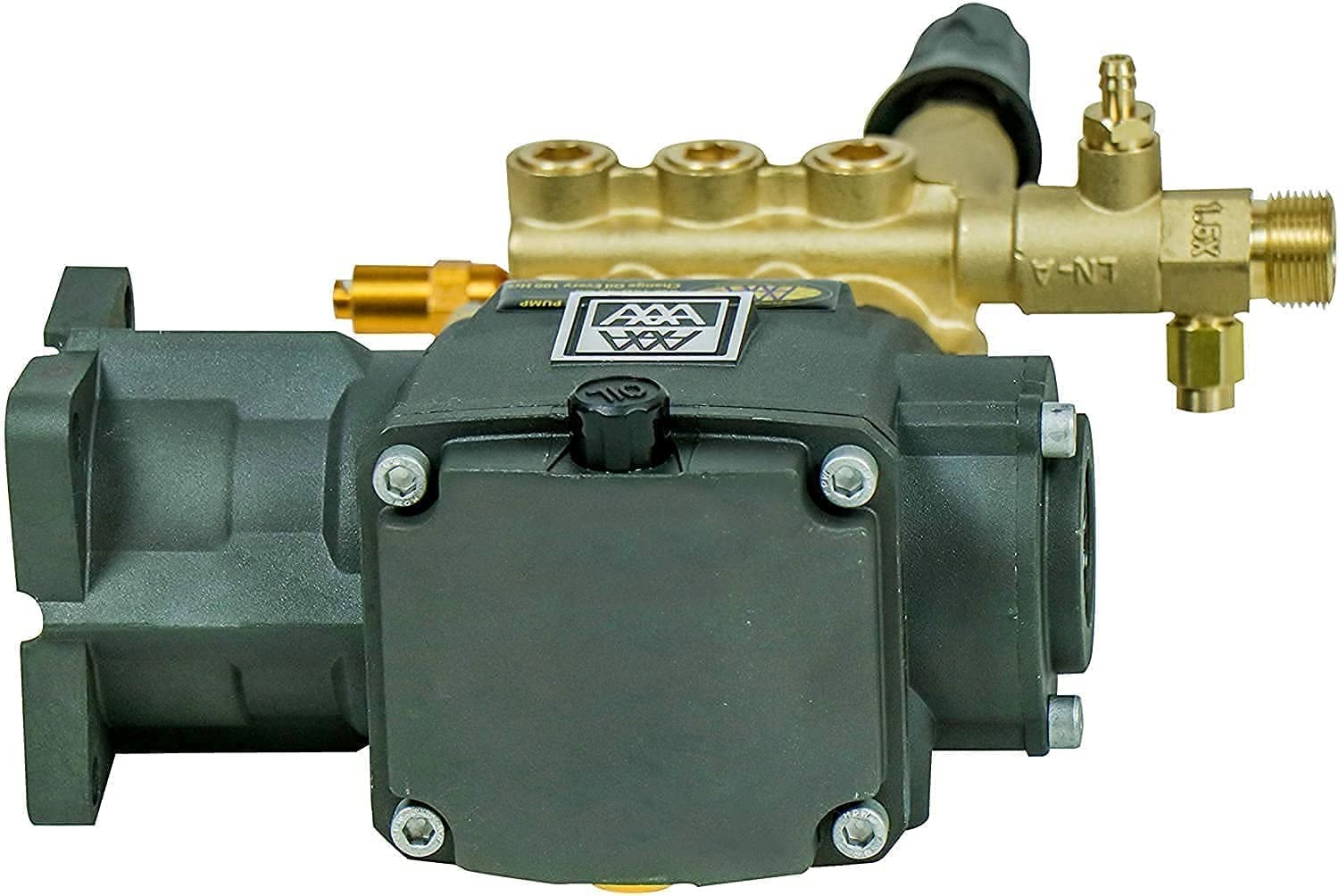AAA 3700 PSI 2.5 GPM Replacement Triplex Pressure Washer 3/4″ Shaft, Black