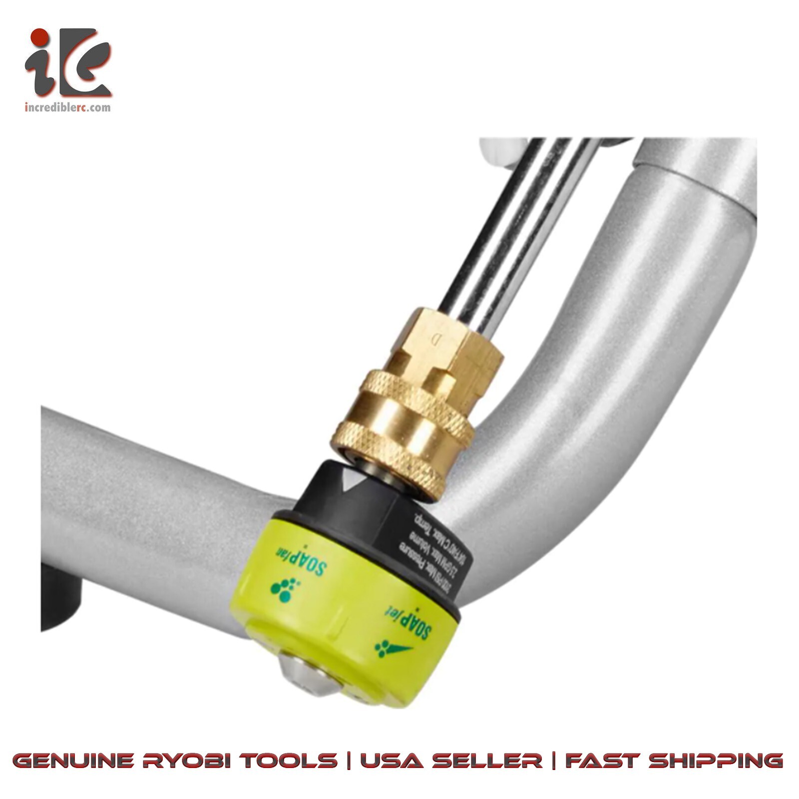 RYOBI RY31RN01 5-in-1 3,300 PSI Gas and Electric Pressure Washer Nozzle 5-spray