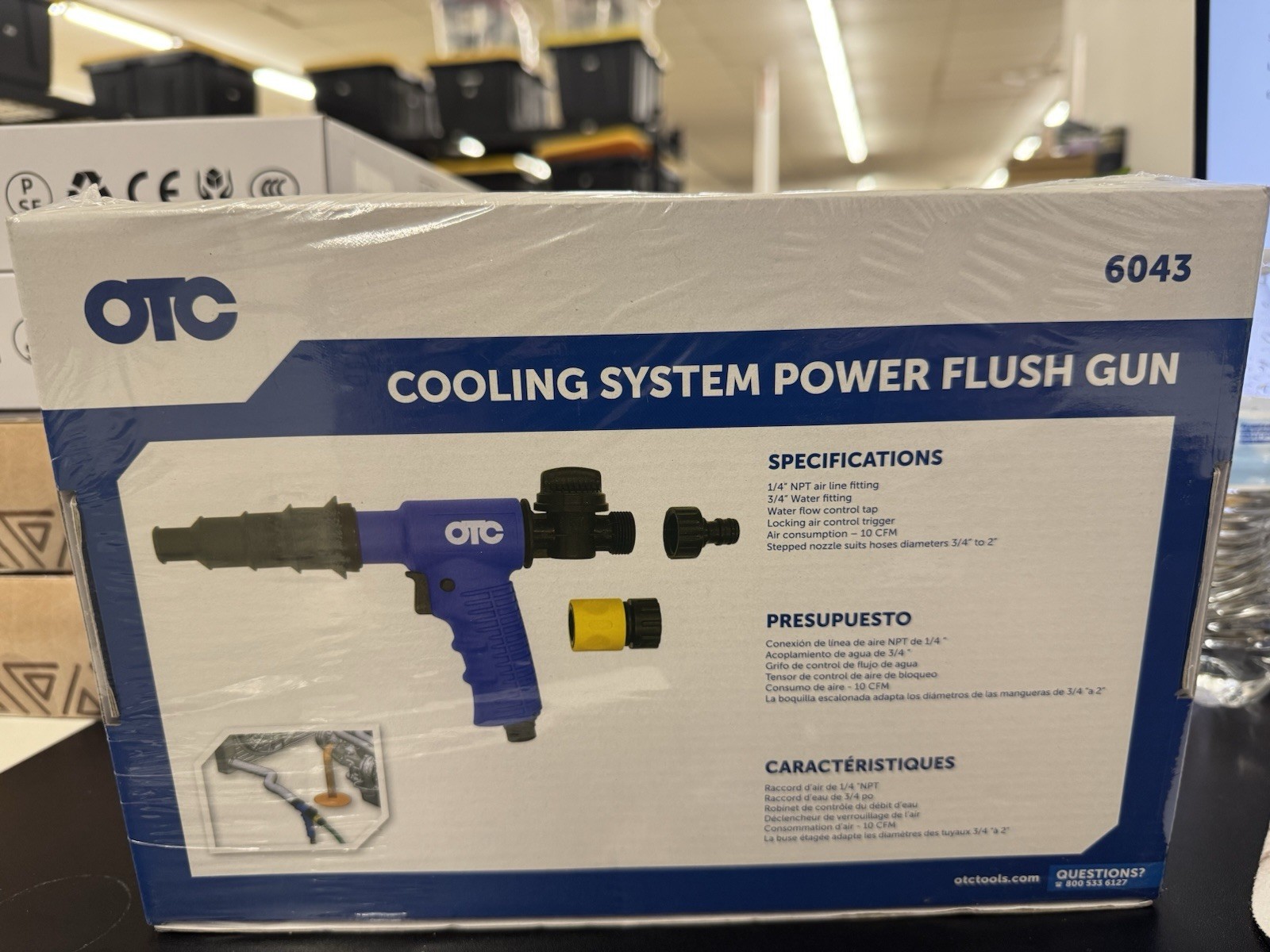 Blast-Vac Multipurpose Cleaning Gun OTC-6043 Brand New