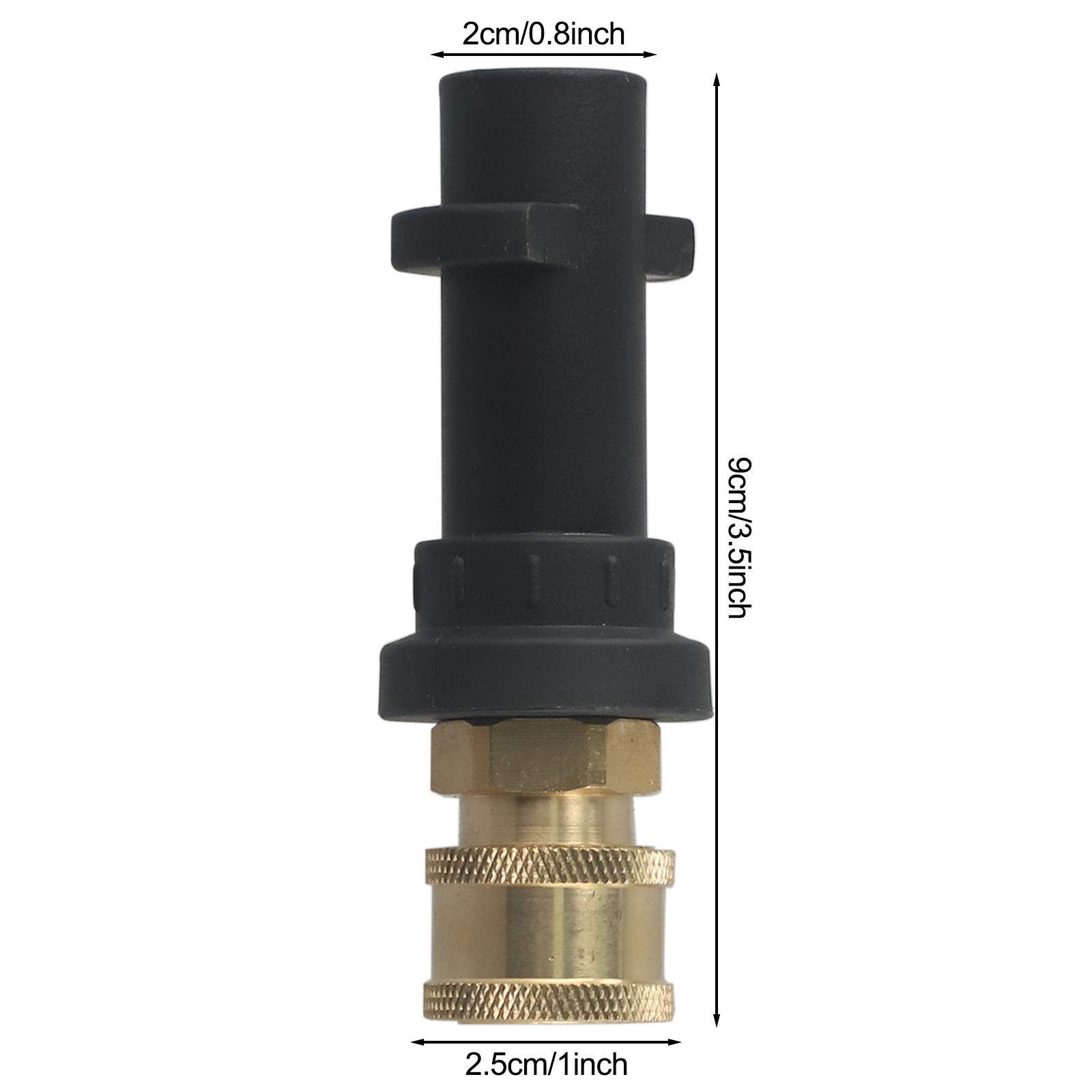 All in Pressure Washer Spray Nozzle Kit for Karcher K2 K3 K4 K5 5 in 1 Set
