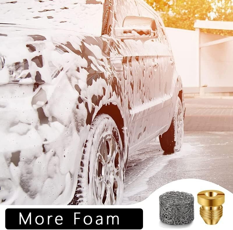 Foam Cannon 1.1mm Orifice Nozzle Tips, Universal NPT Thread Type for Snow Foam