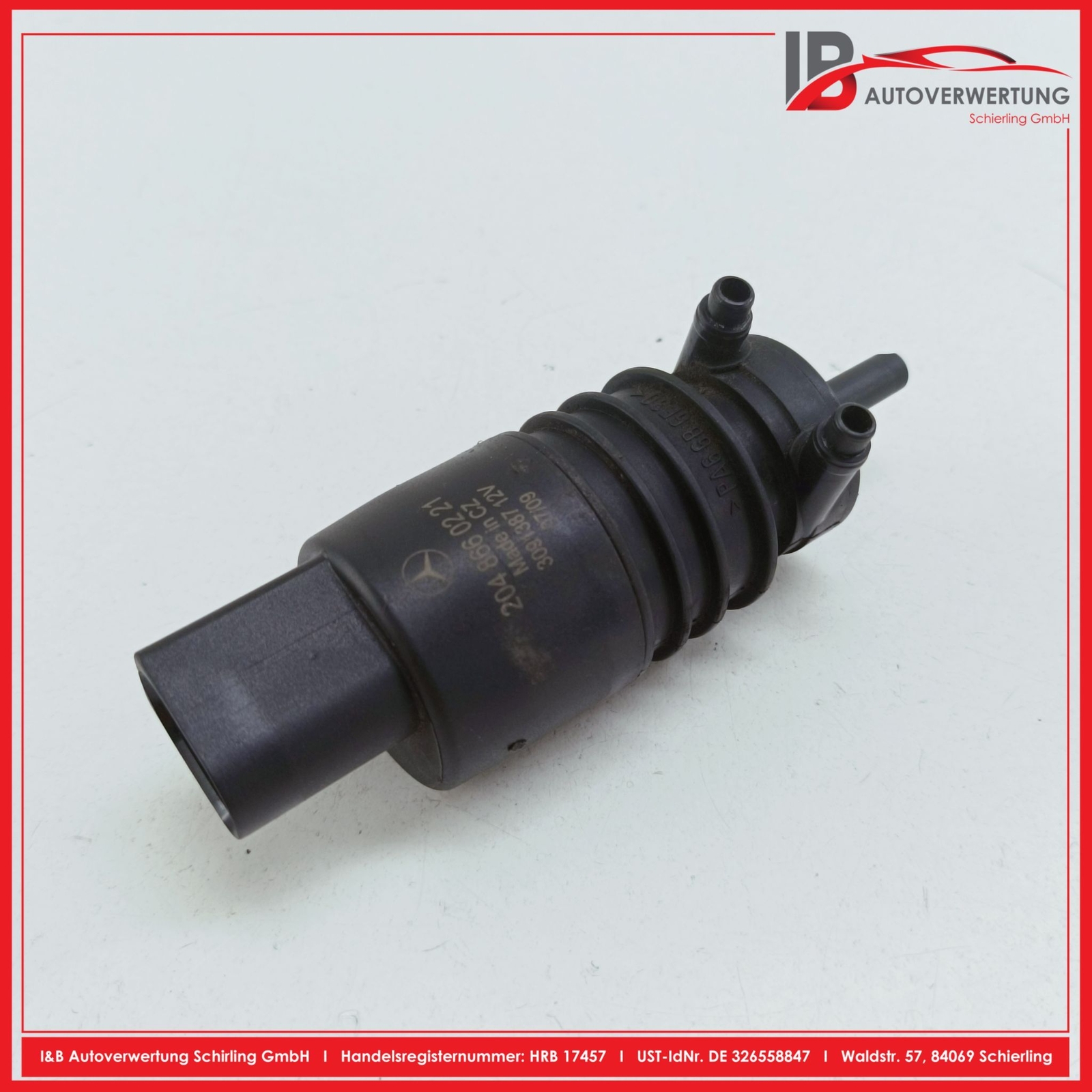 MERCEDES C CLASS ESTATE S204 Washer Water Pump Washer Pump 2048660221