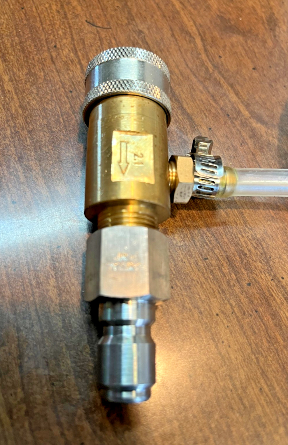 Pressure Washer Legacy Chemical Downstream Soap Injector 2.1 (3-5gpm) 3/8″