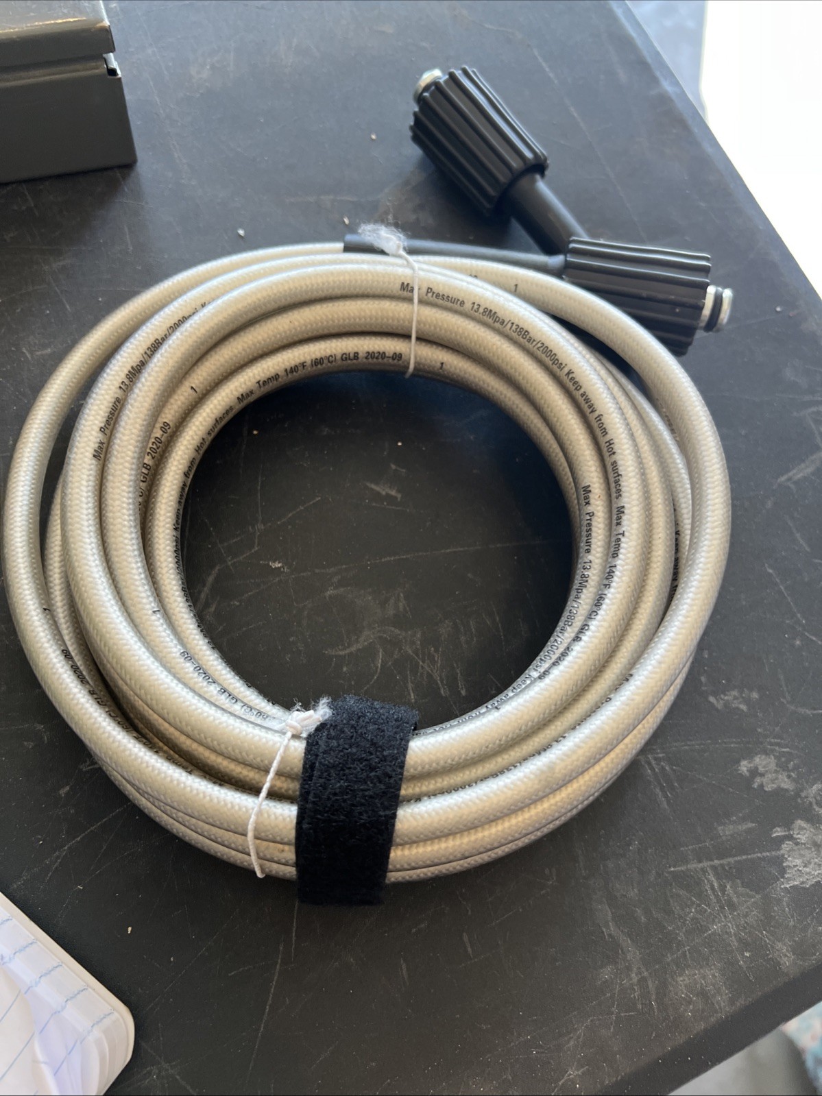 Universal 20ft Pressure Washer Hose 2000 PSI Max