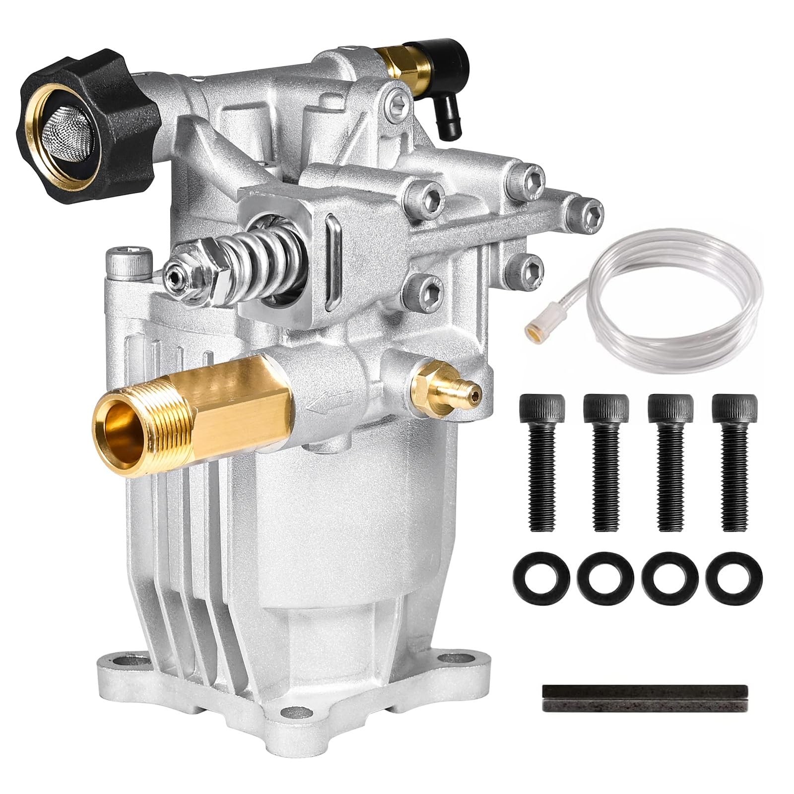 Horizontal 3/4″ Shaft Pressure Washer Pump 3400 PSI 2.5 GPM