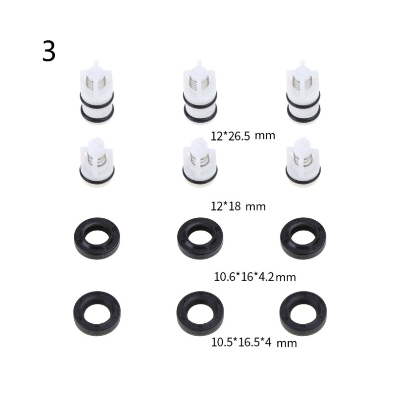 High Pressure Pump Washer Head Repair Kits Household Washer Seal Oil Check