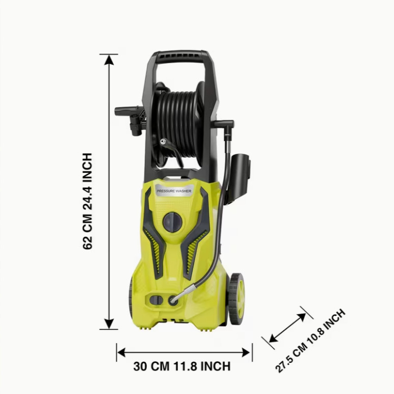 Power Washers Electric Powered – 4800 PSI 3.2 GPM High Pressure Washer