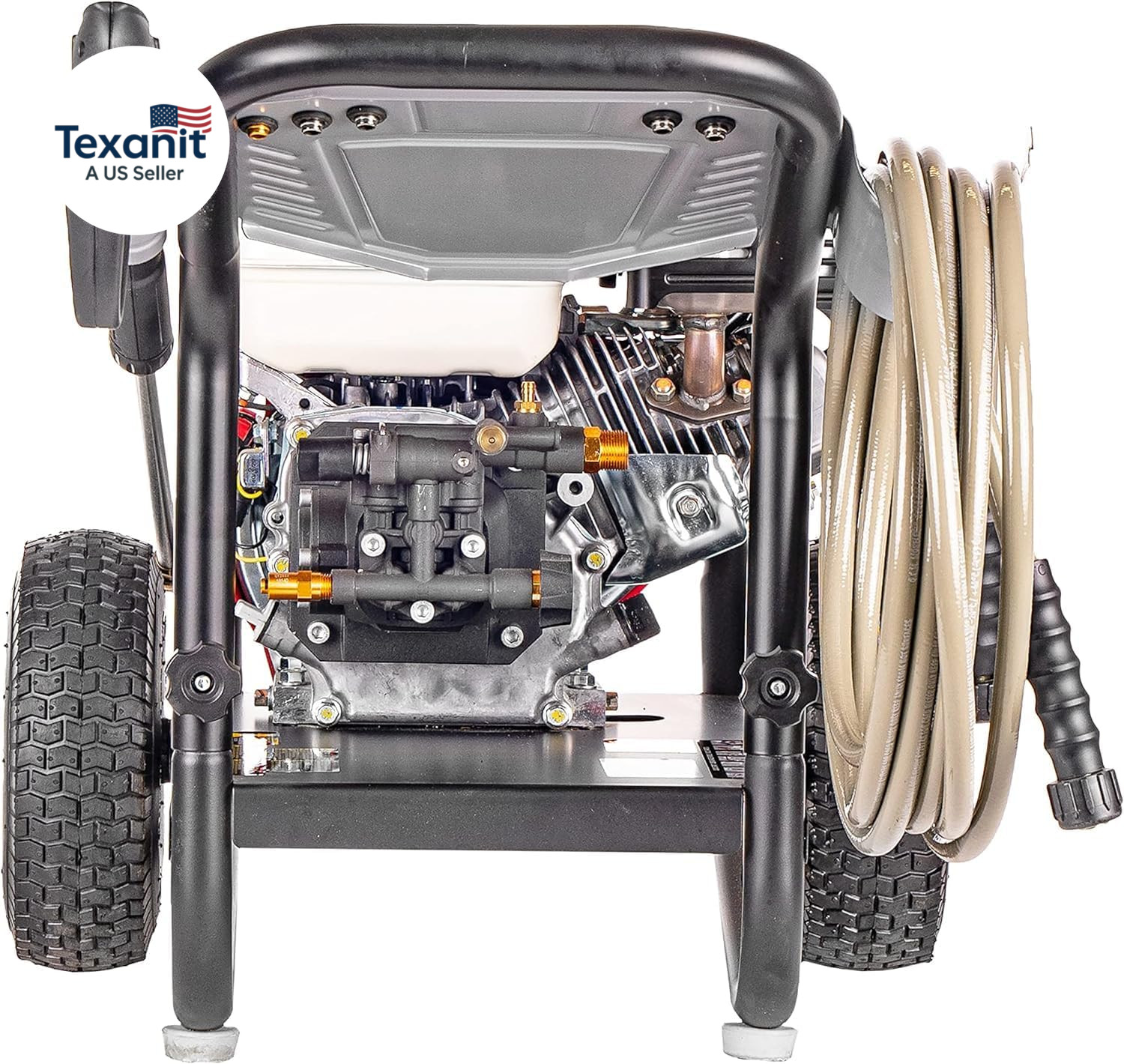 3500 PSI Gas Pressure Washer, 2.5 GPM Commercial Power Washer, Honda Engine, Col