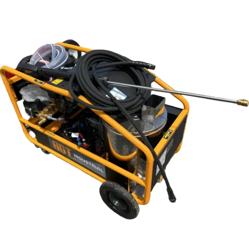 AGT HPW3000 Hot Water Pressure Washer 3000 PSI 3GPM Gas Powered Diesel Heated