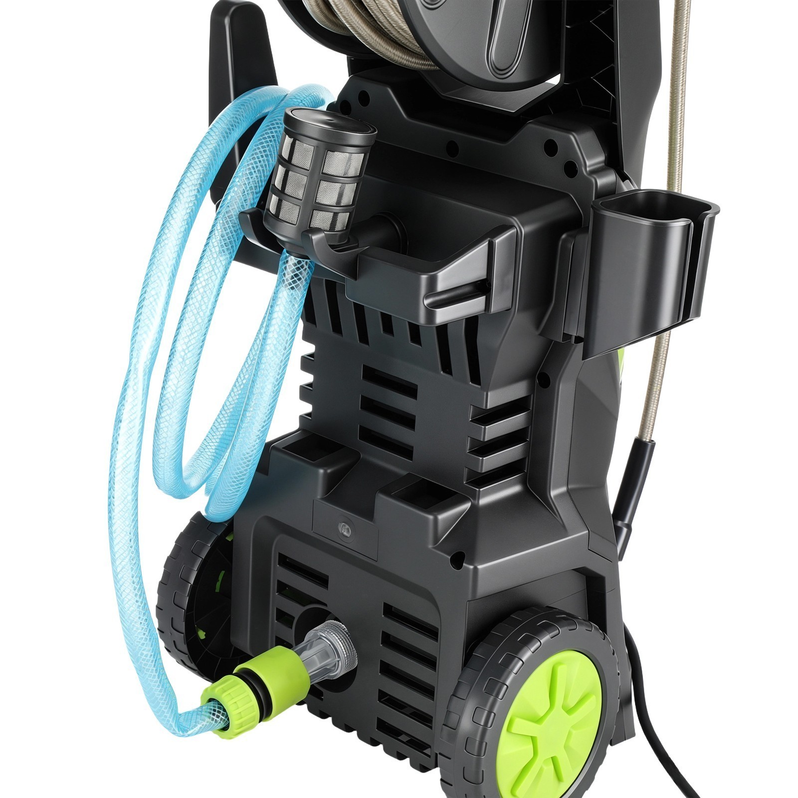 Electric Pressure Washer, 52.5 FT 5000PSI 3.2GPM Pressure Cleaner with 4 Nozzles