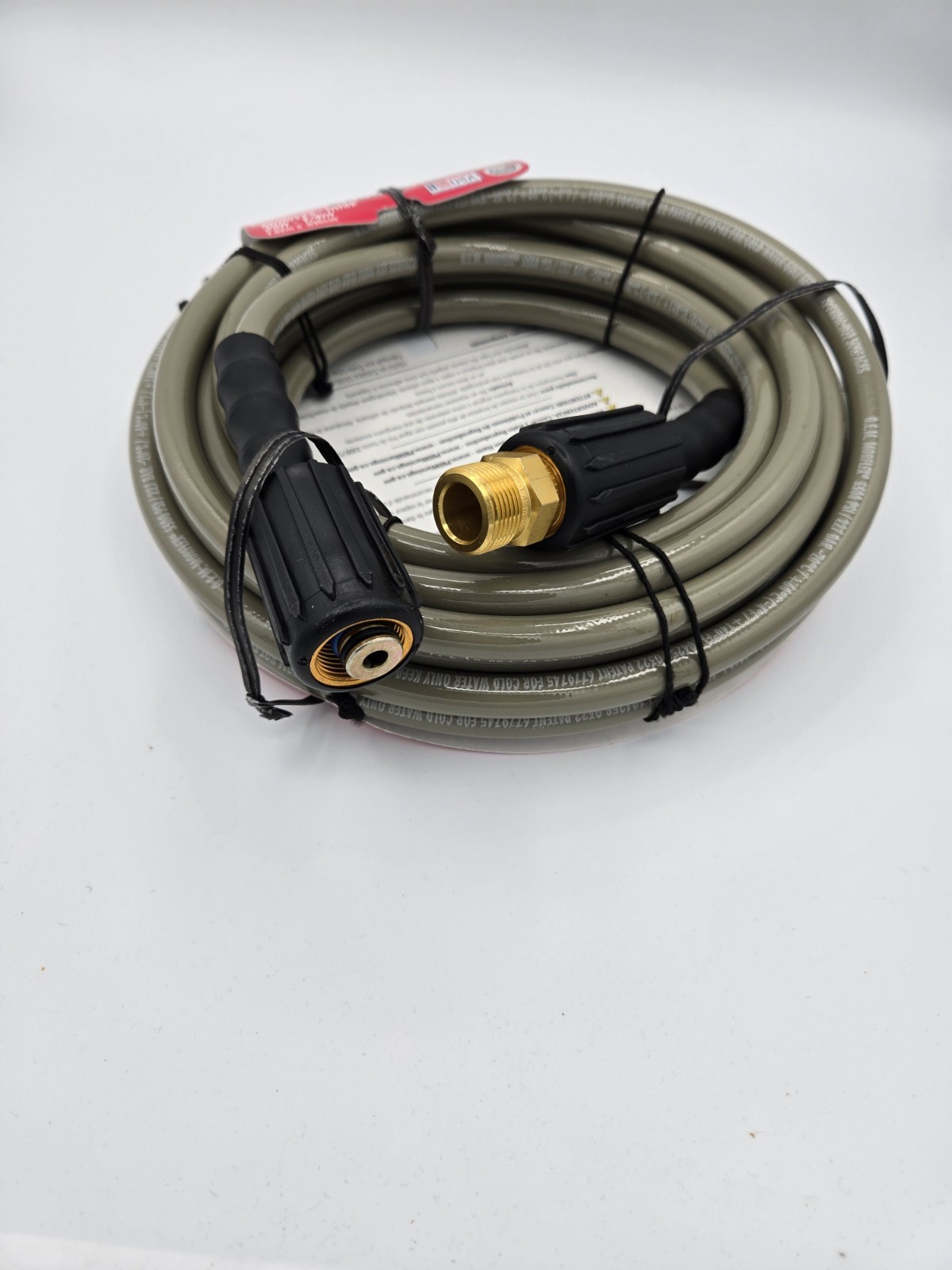 Simpson 41107 Morflex Pressure Washer Hose, Rated Up to 3300 PSI 25′ X 1/4″