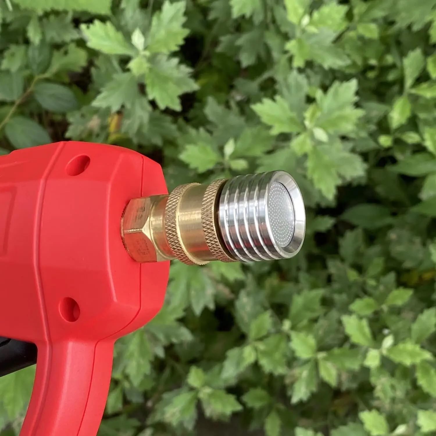 Pressure Washer Tips Spray Nozzle Soft Rain Shower Head Sprinkler with 1/4 Quick