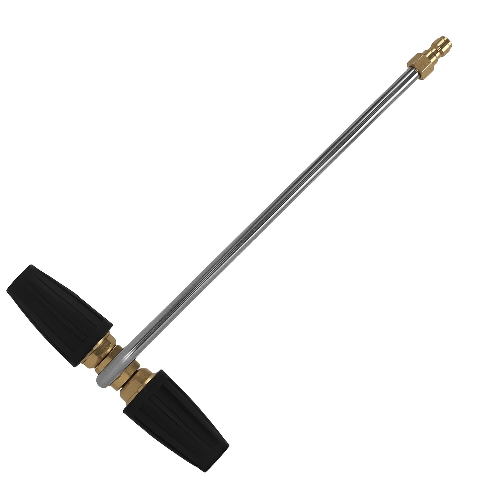 Durable Gutter Cleaner Head for Pressure Washer 4000PSI Max 1/4inch Connection