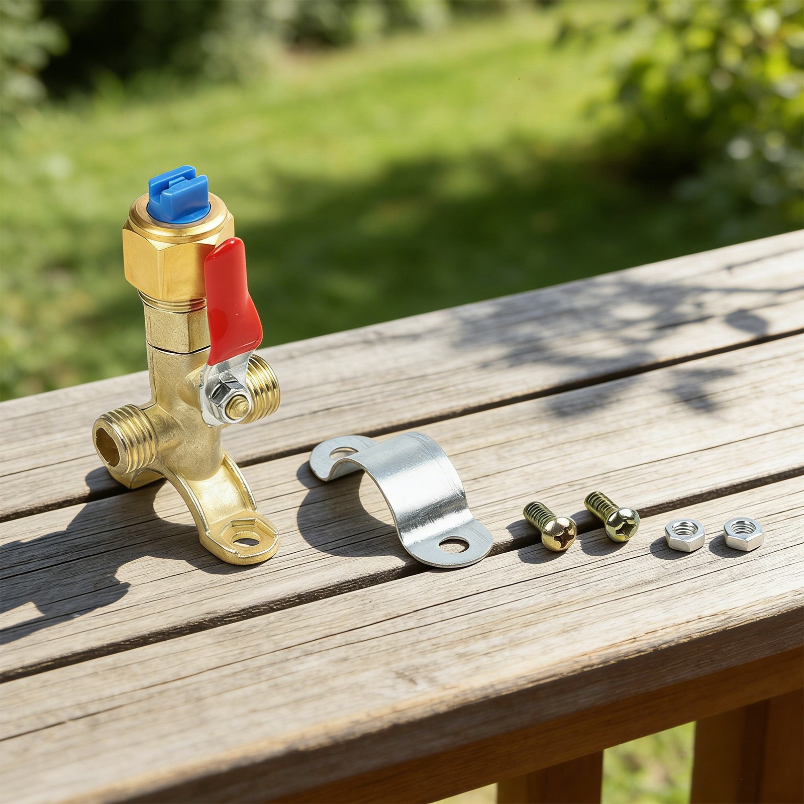 Adjustable Spray Nozzle for Plant Irrigation with Fan Shape Spray Range Design