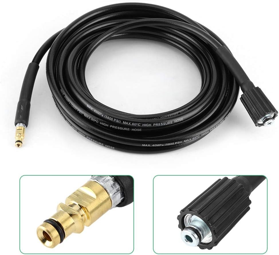 Heavy Duty 50FT Power Washer Hose 5800PSI for K2 K3 K4 K5 Max Clean