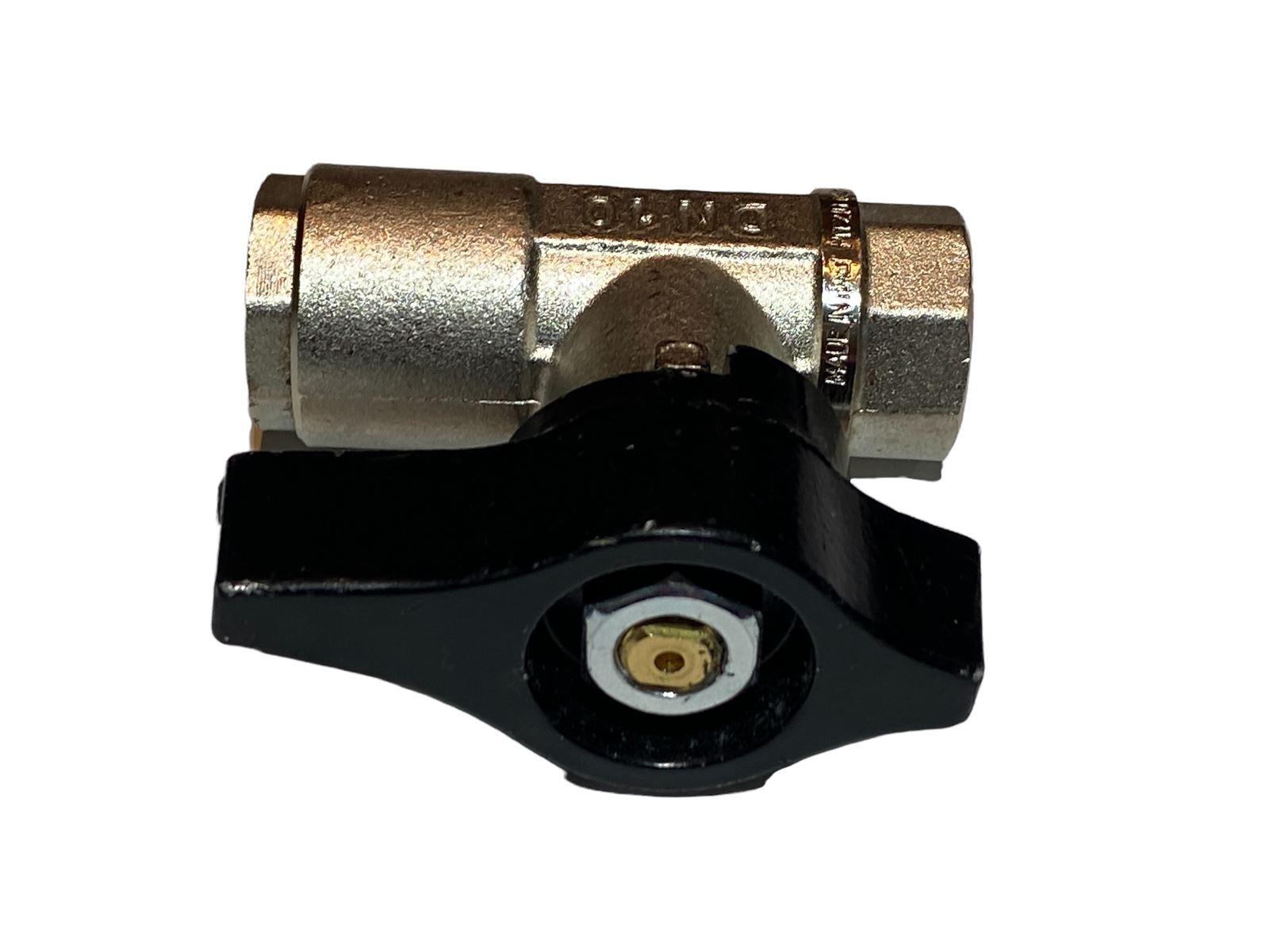 Landefeld Nickel-Plated Brass High-Pressure Ball Valve PN 210, Female 3/8″x3/8″