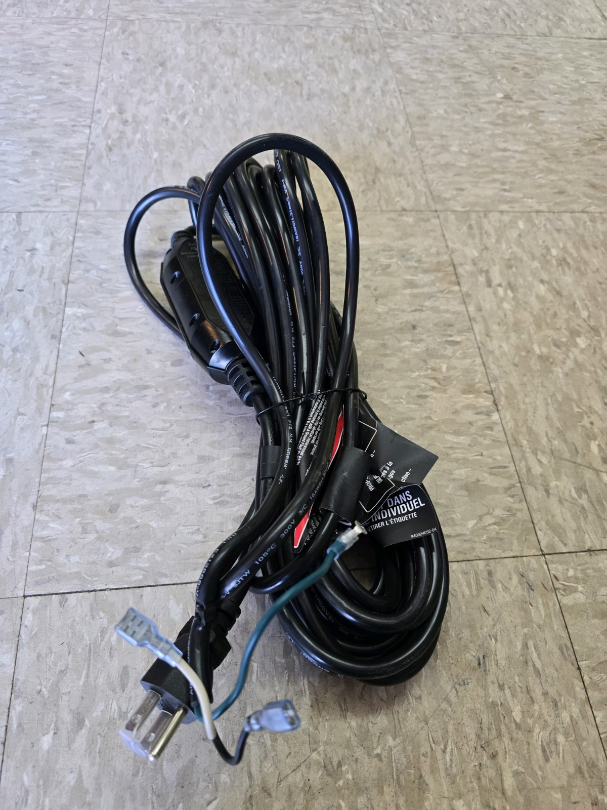 Genuine Part Power Cord Assy For Ryobi RY142711 2700PSI Pressure Washer