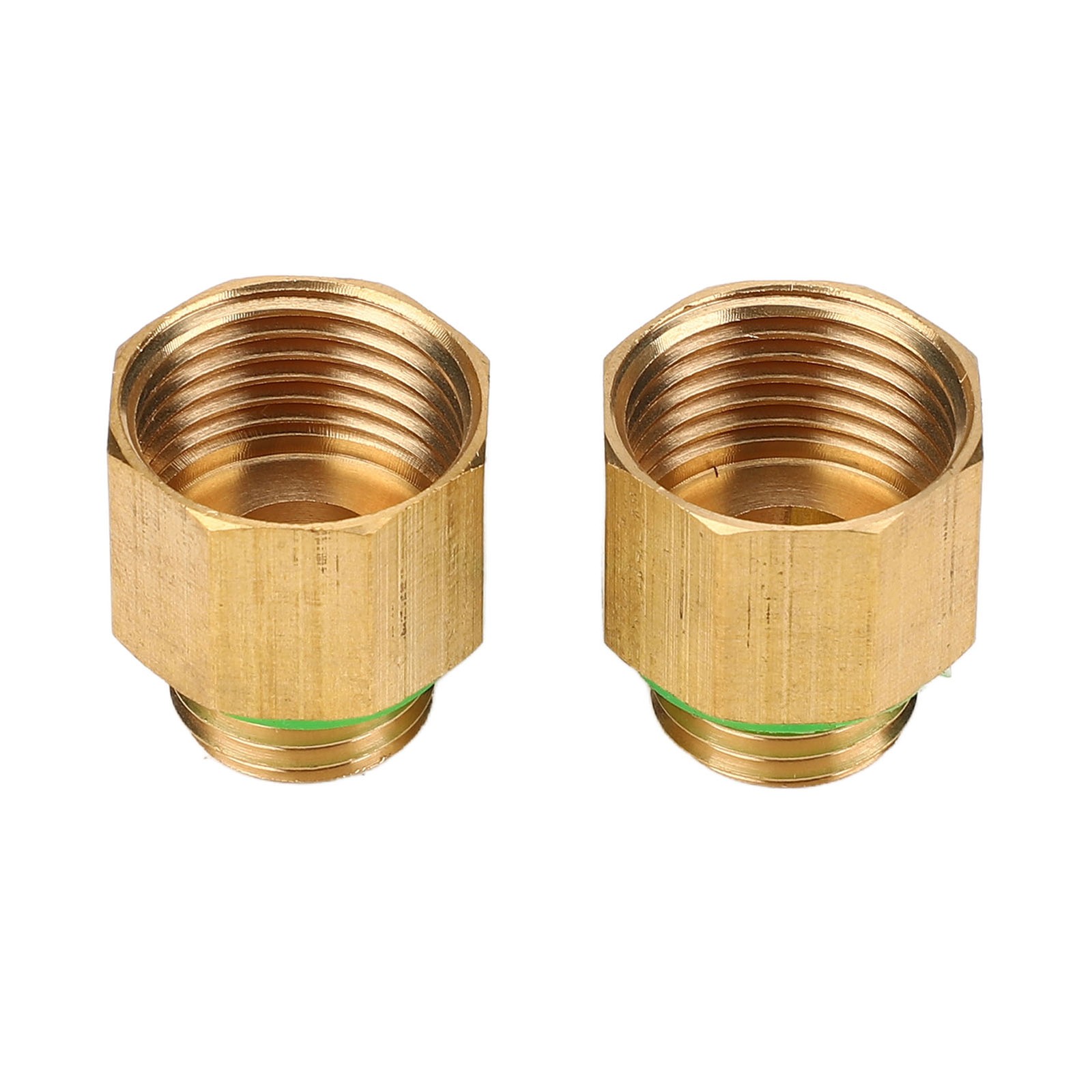 2PCS High Pressure Sprayer Reducer Adapter G3/8 Internal Thread-G1/4 External