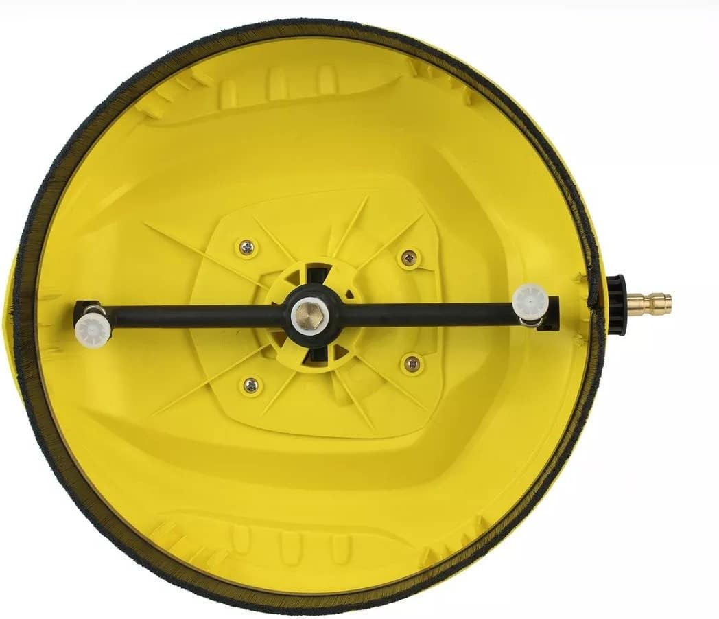 3600PSI 15″ Pressure Washer Surface Cleaner w/ 2 Extension Wand & Quick Connect