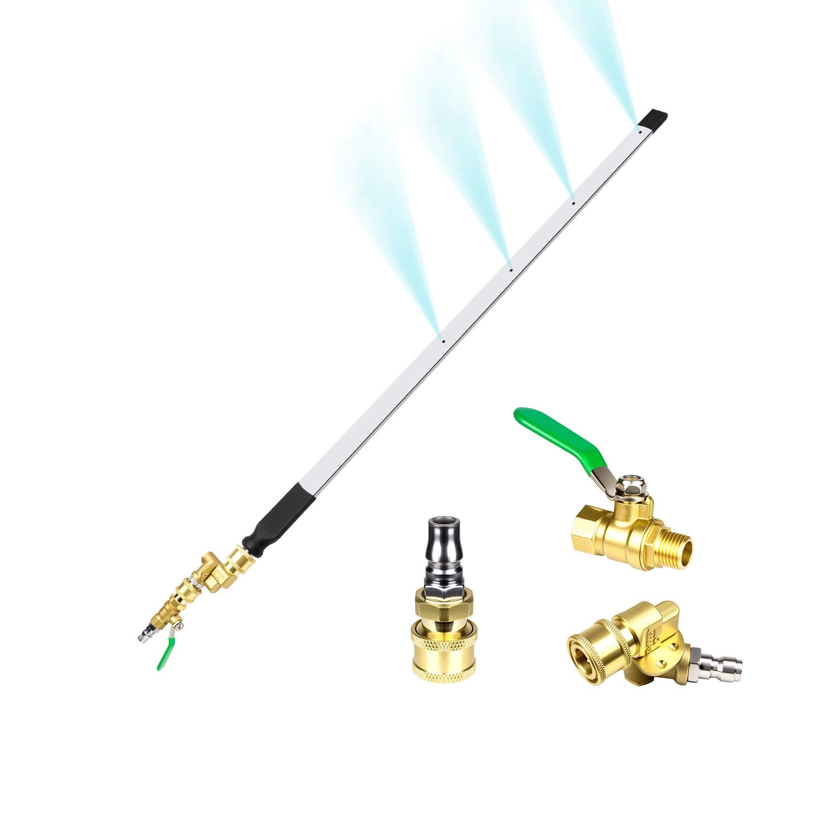 Radiator Cleaning Wand 24 Inch 4500 PSI Dual Use Water Air