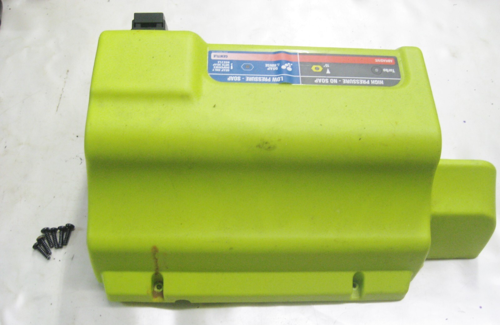 Ryobl Electric Pressure Washer RY141900 Top Motor Housing 522032010