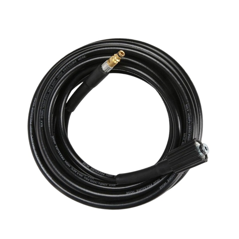 Threaded End Washer Hose for Vehicle Washing and Outdoor Floor Care