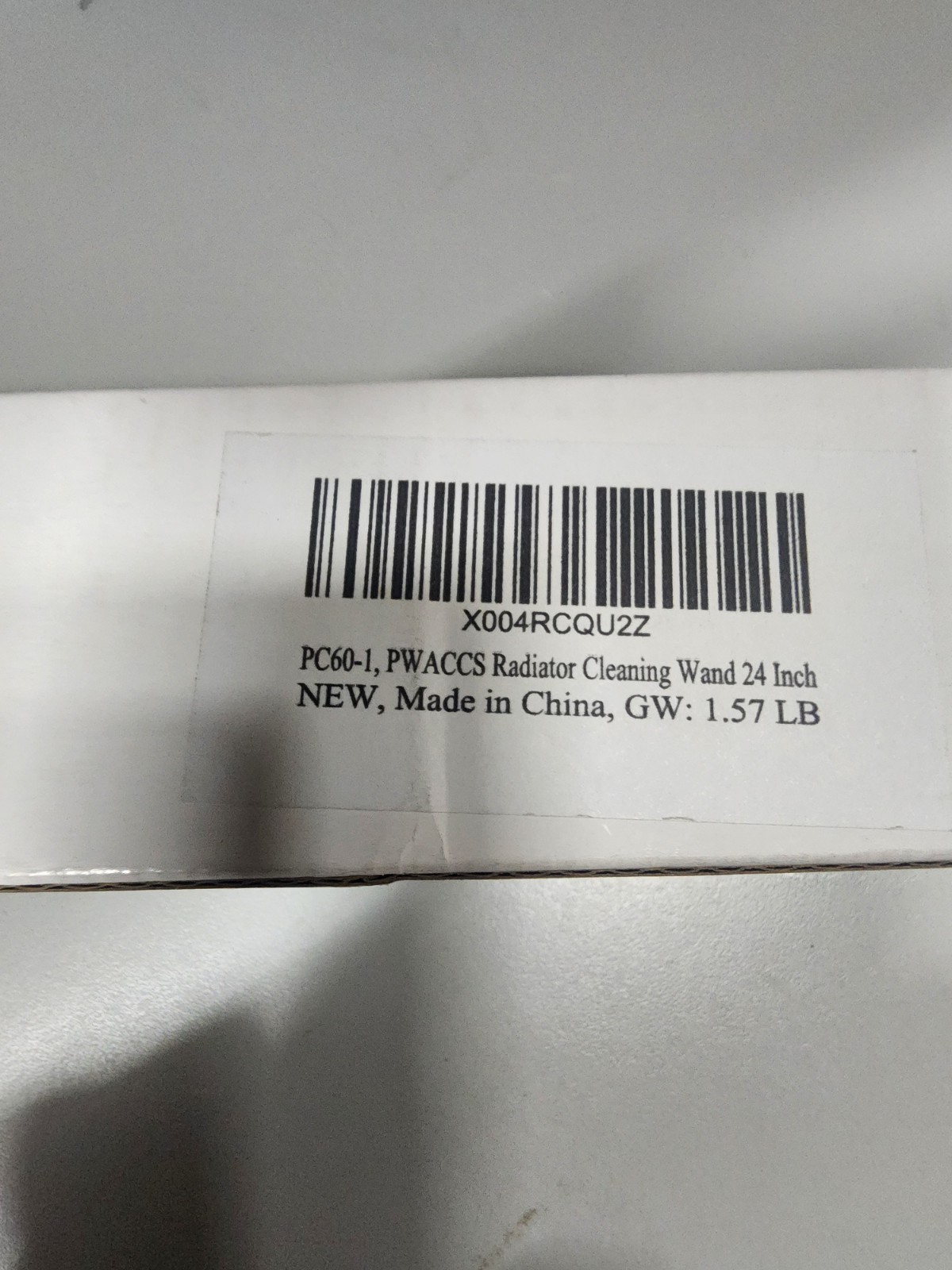 Pc60-1, PWACCS radiator cleaning wand 24in