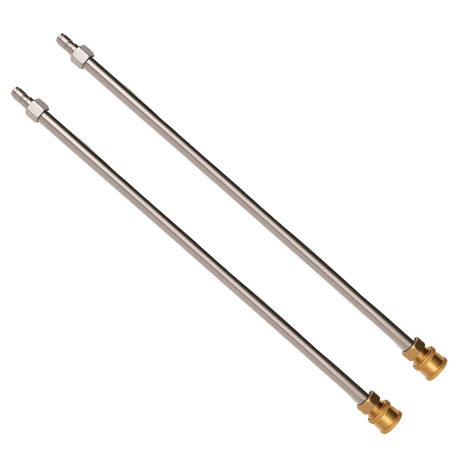 16 Inch Pressure Washer Spray Lance for Cleaning 4000PSI Stainless Steel 2PCS