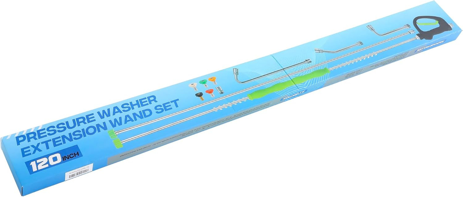 Pressure Washer Extension Wand 120 Inch, Stainless Steel Power Washer