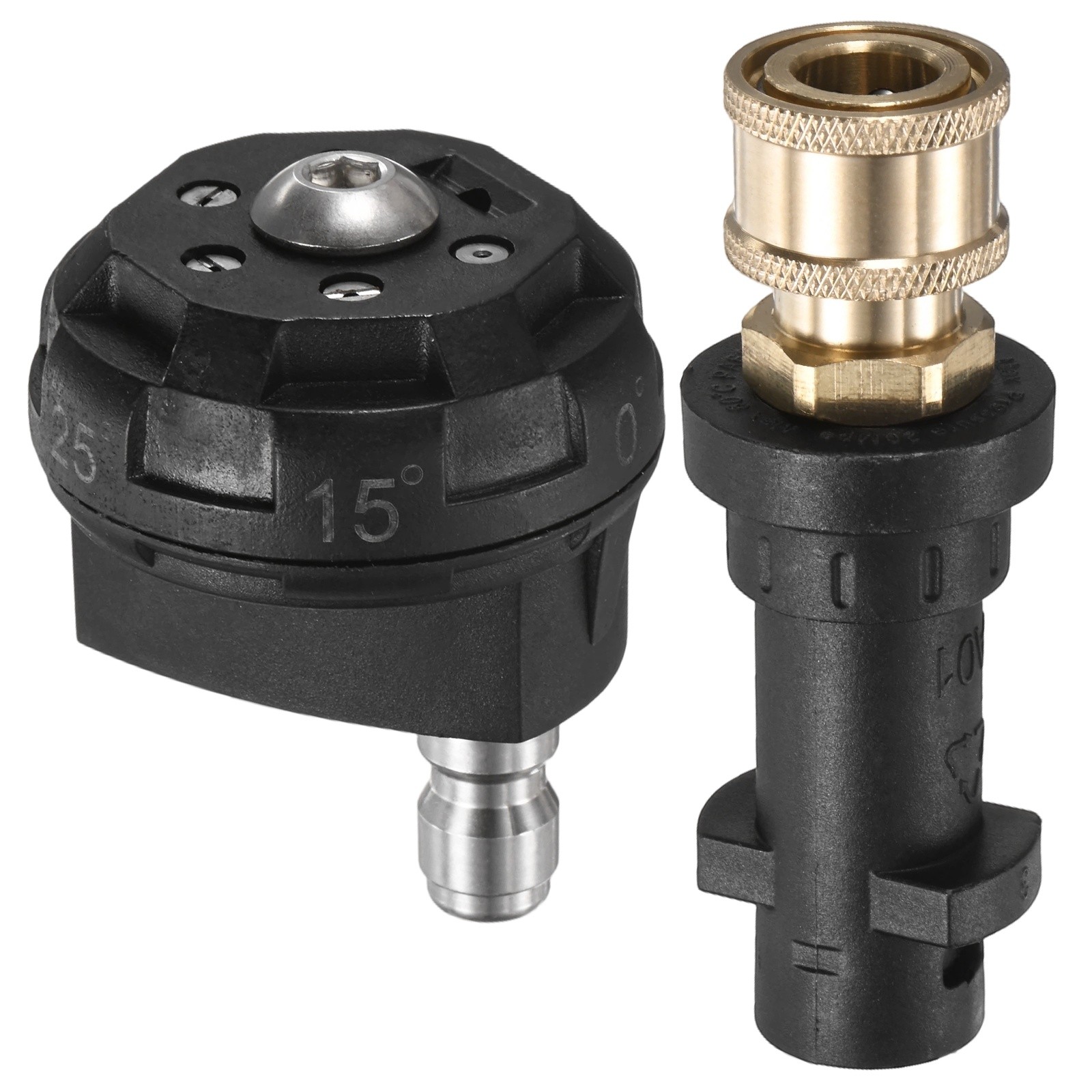 6-in-1 Pressure Washer Nozzle Tips with Connect Adapter, 3600PSI, 3.5GPM
