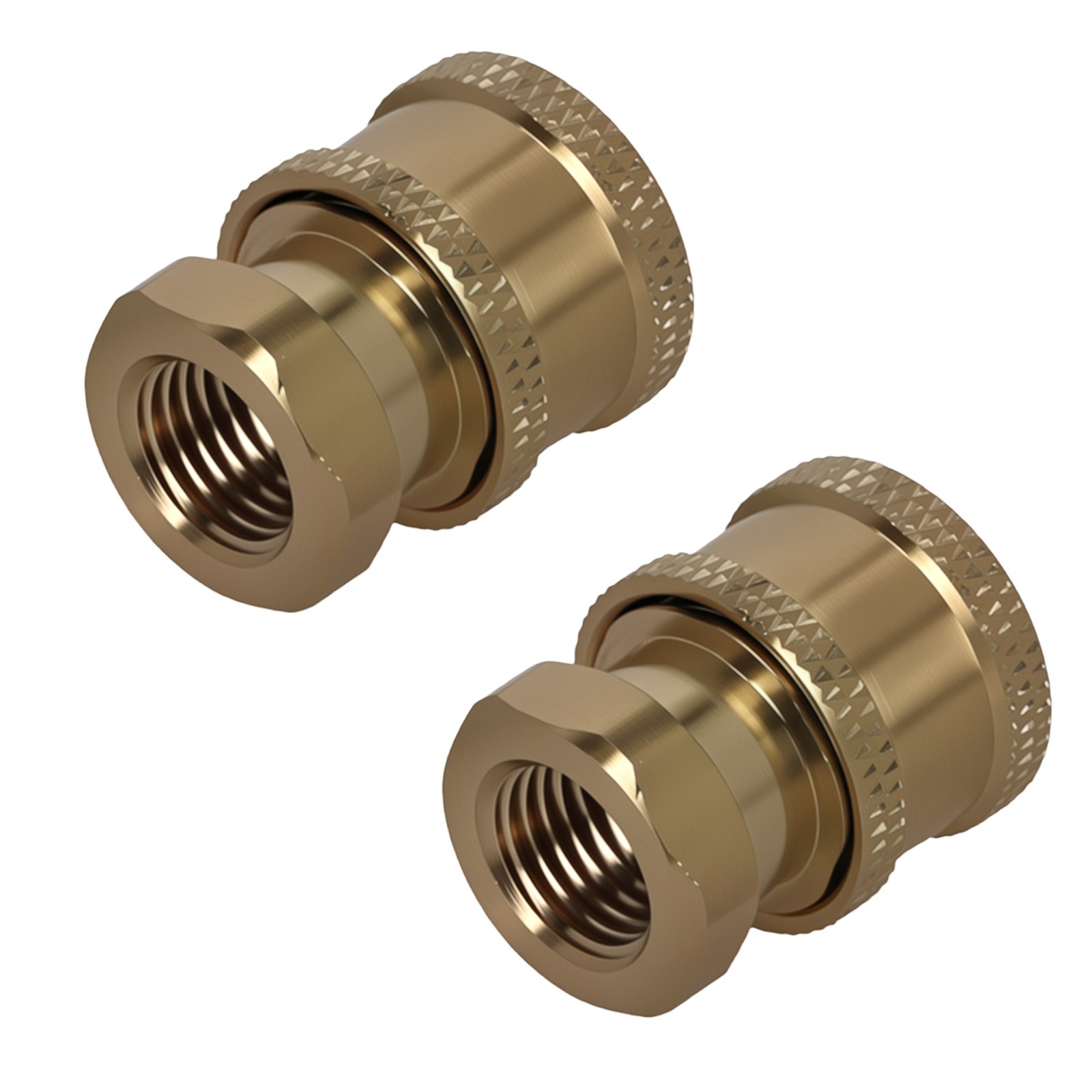 1/4″ Female NPT Brass Adapter for Pressure Washer Gun Wand Nozzle Connection