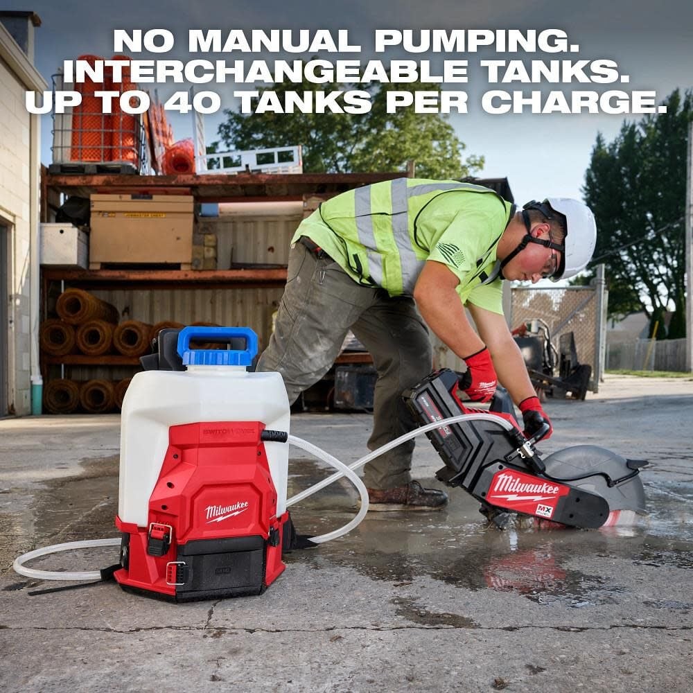 Milwaukee M18 4-Gallon Water Supply Kit With Switch Tank
