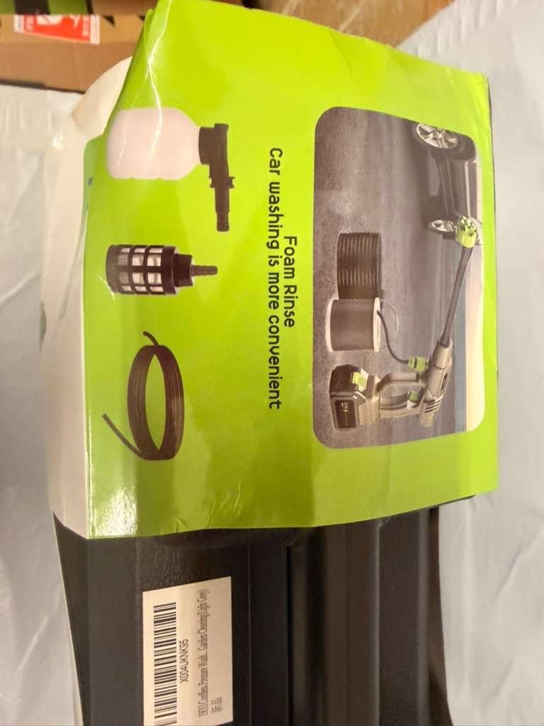 Cordless Pressure Washer Battery Powered; 990PSI Cordless Power Washer
