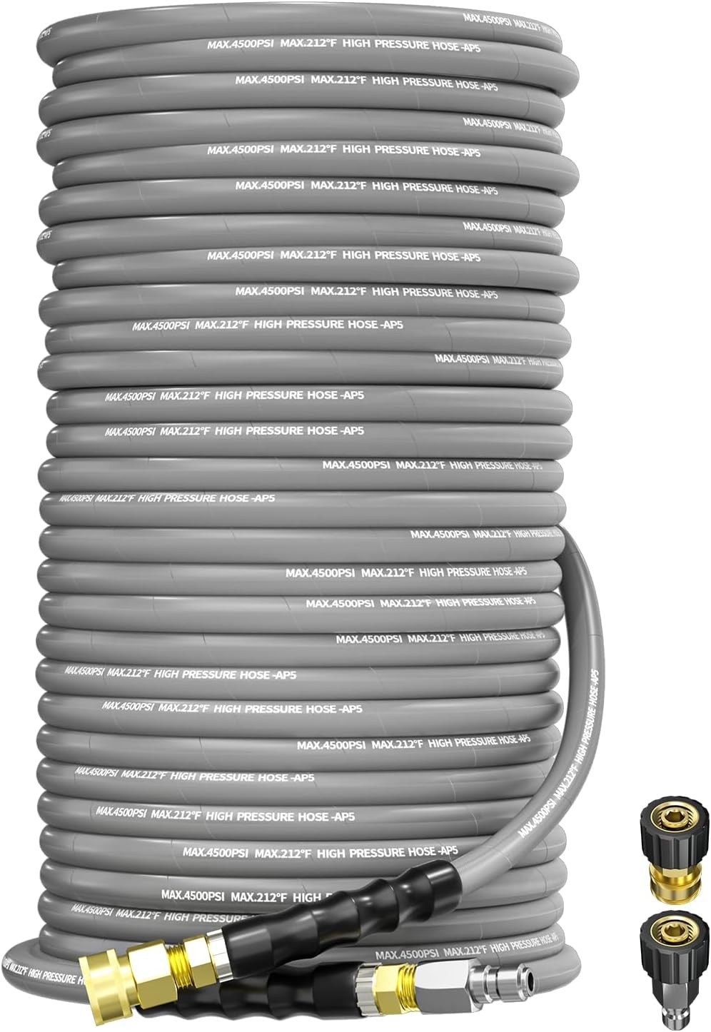 200FT Kink-Resistant Pressure Washer Hose 3/8