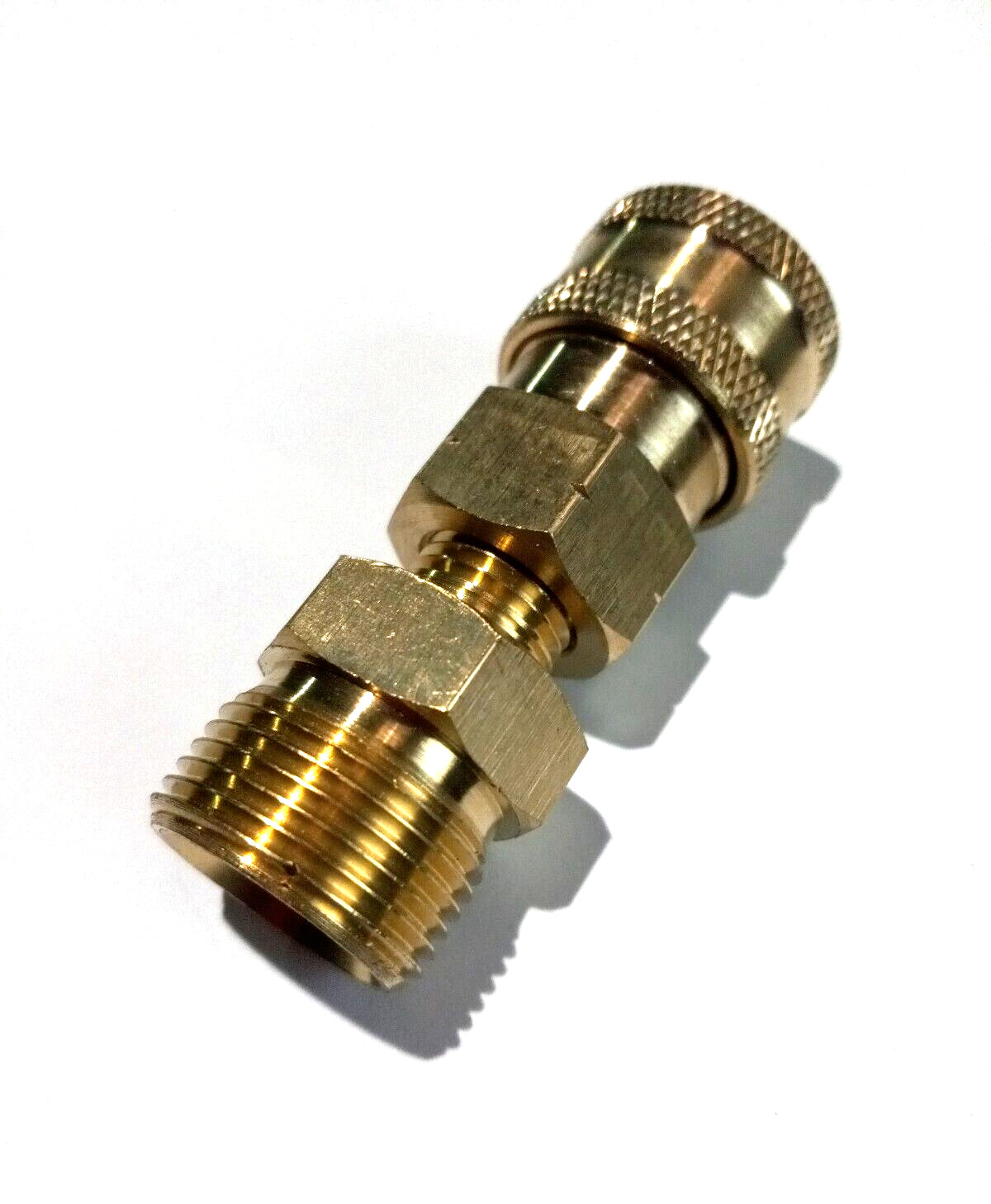 Pressure Washer Shorty Wand M22 x 14mm Male 1/4″ Coupler – Karcher Style Twist