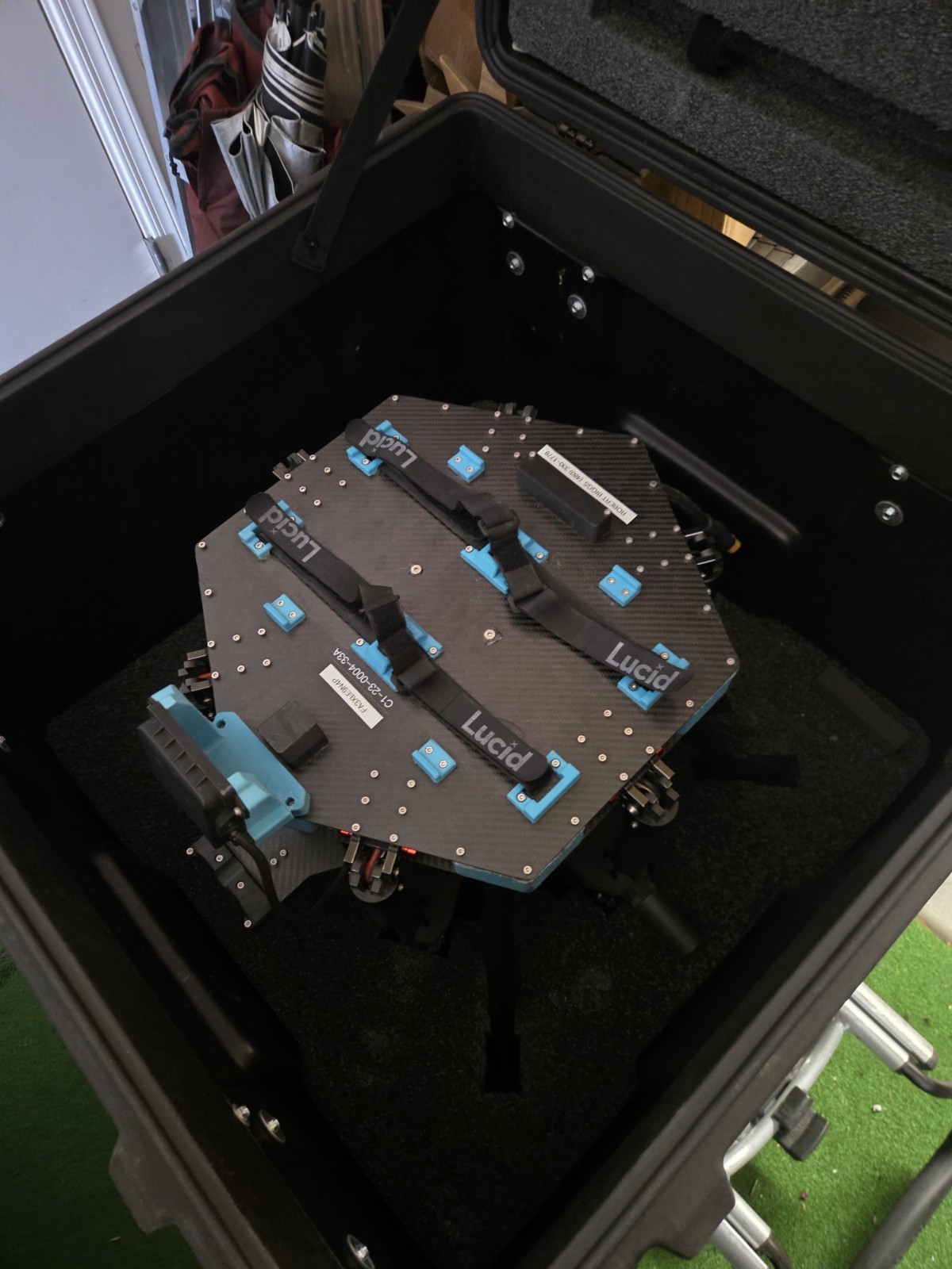 Lucid Sherpa Drone, Trailer, Ready To Go To Work