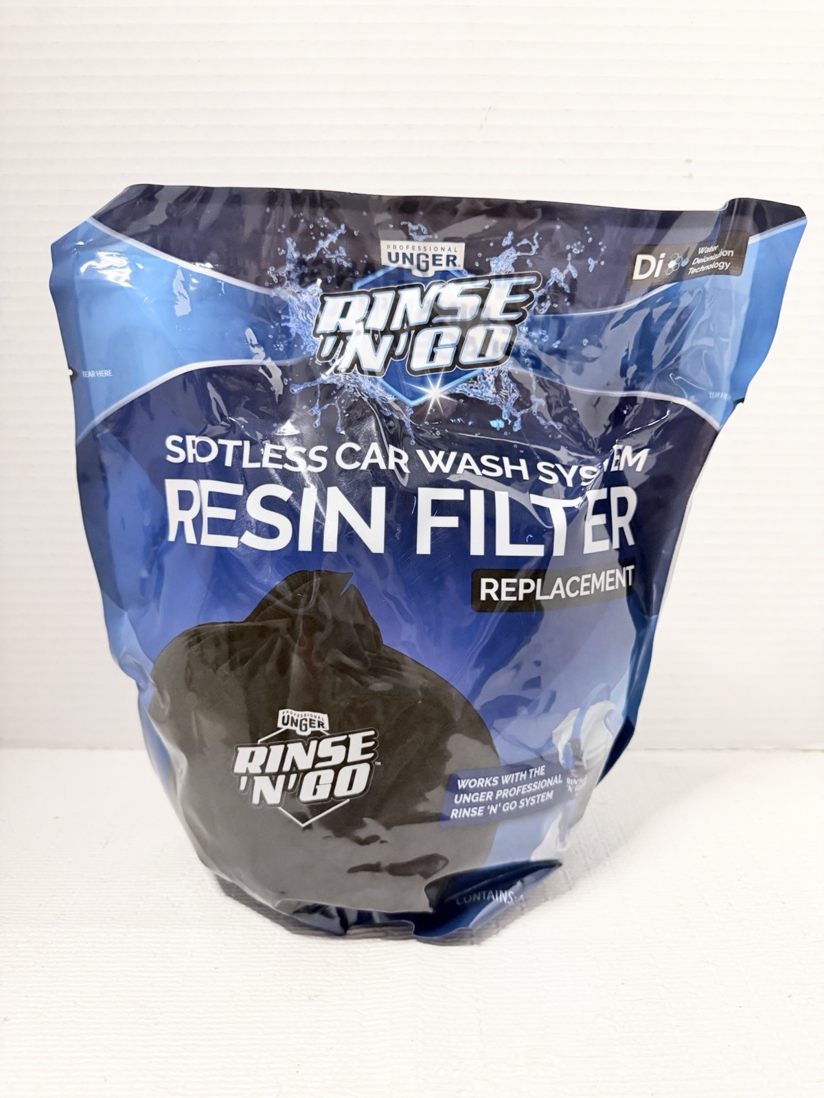 Unger Professional Rinse’n’Go Spotless Car Wash Resin Filter Replacement Bag