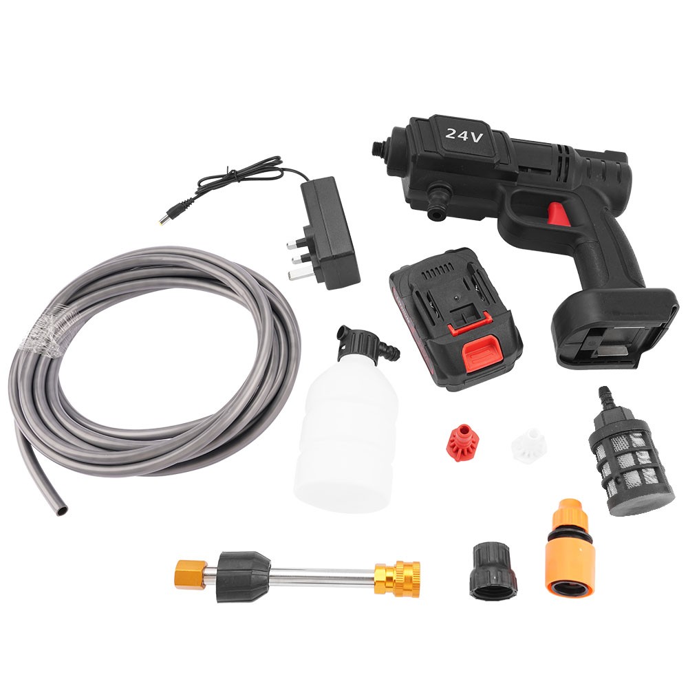 NEW Cordless Electric High Pressure Water Spray Gun Car Washer Cleaner Tool