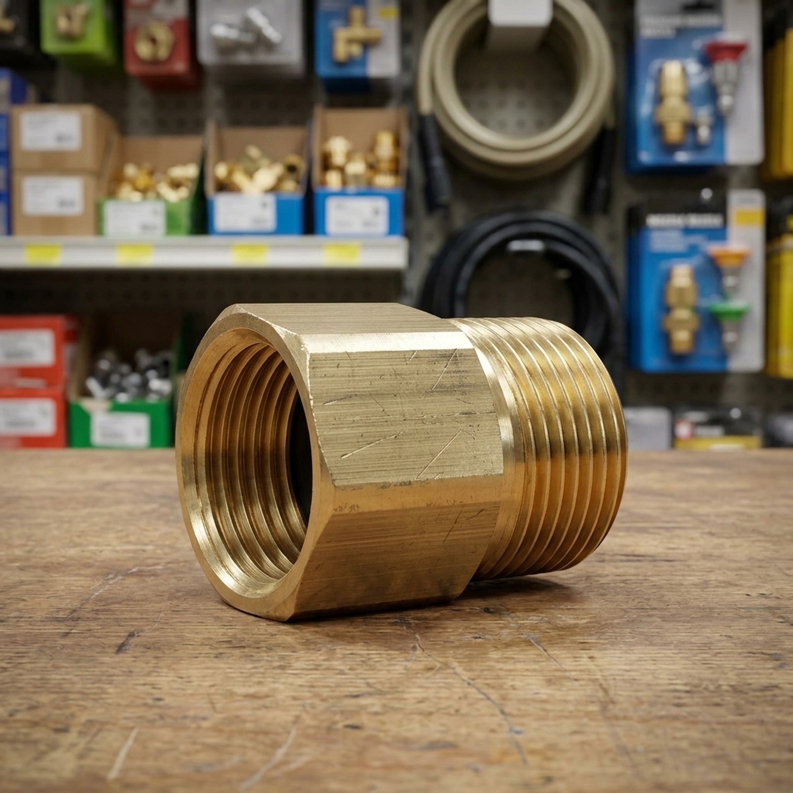 Adapter M22x1.5 1/2 Inch For Pressure Washer Pure Copper Adapter Female Metric