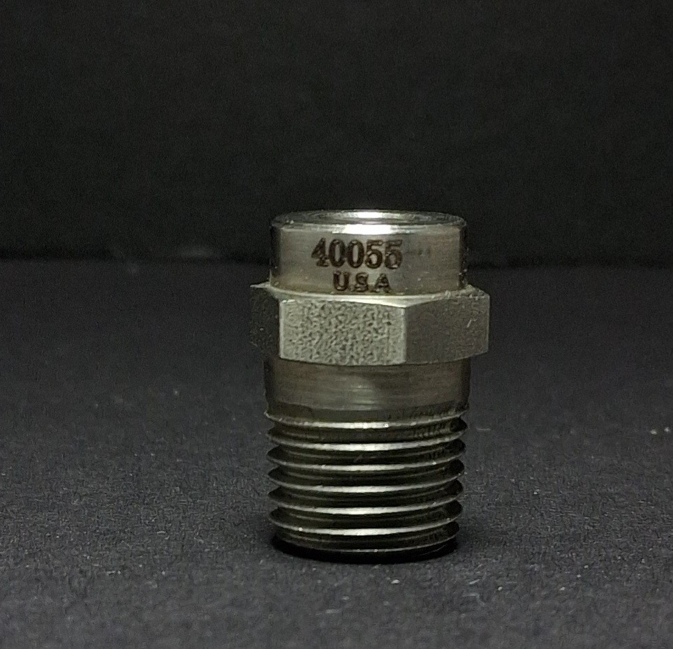 USA Meg 40055 Jetwash 40°, Size 5.5 Pressure Washer Spray Nozzle 1/4″ NPT S/S