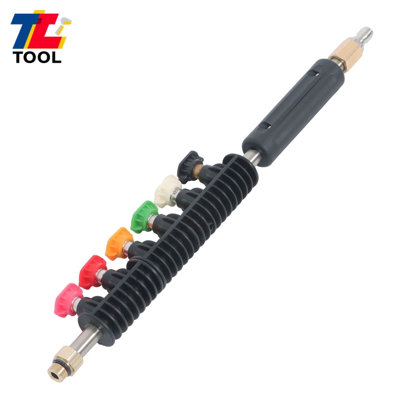 9 Pack 1/4″ Connect Pressure Washer Extension Wand Upgrade Power Washer Lance