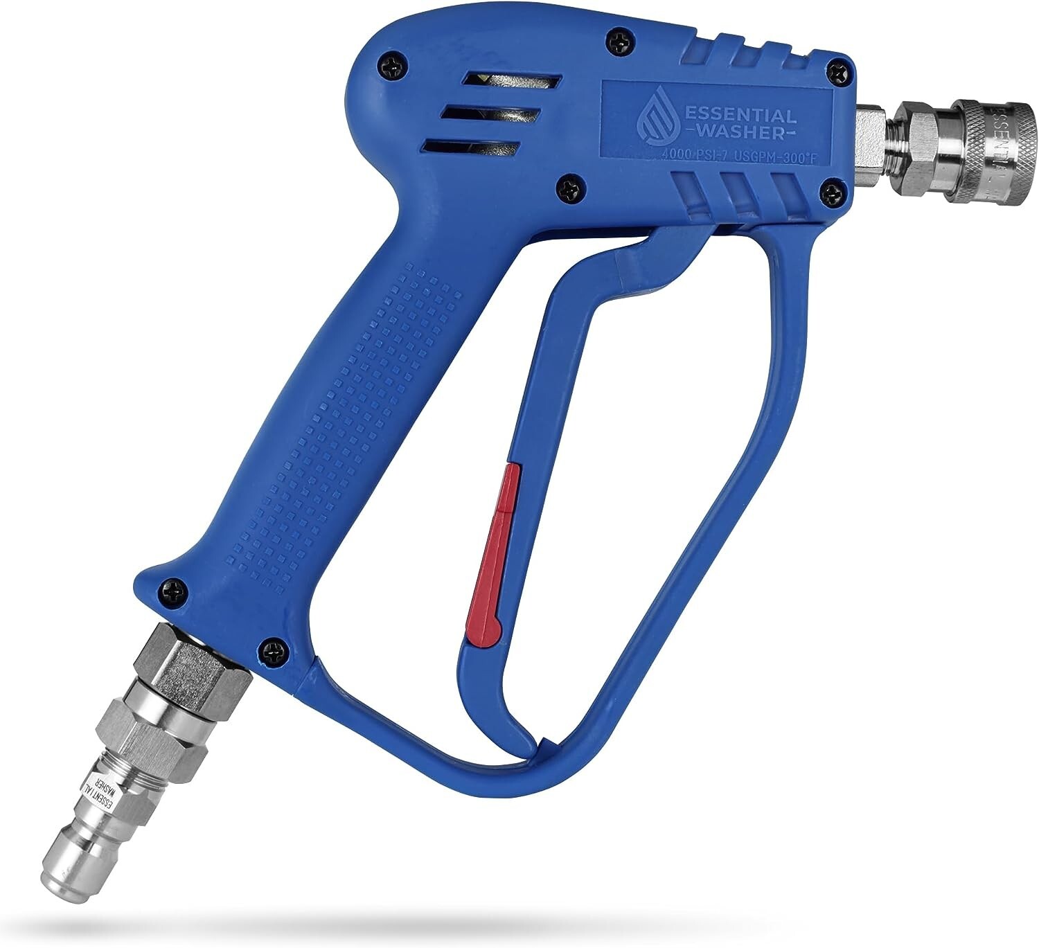 Reliable Compact Pressure Washer Gun – Stainless Steel Swivel – Stubby Design